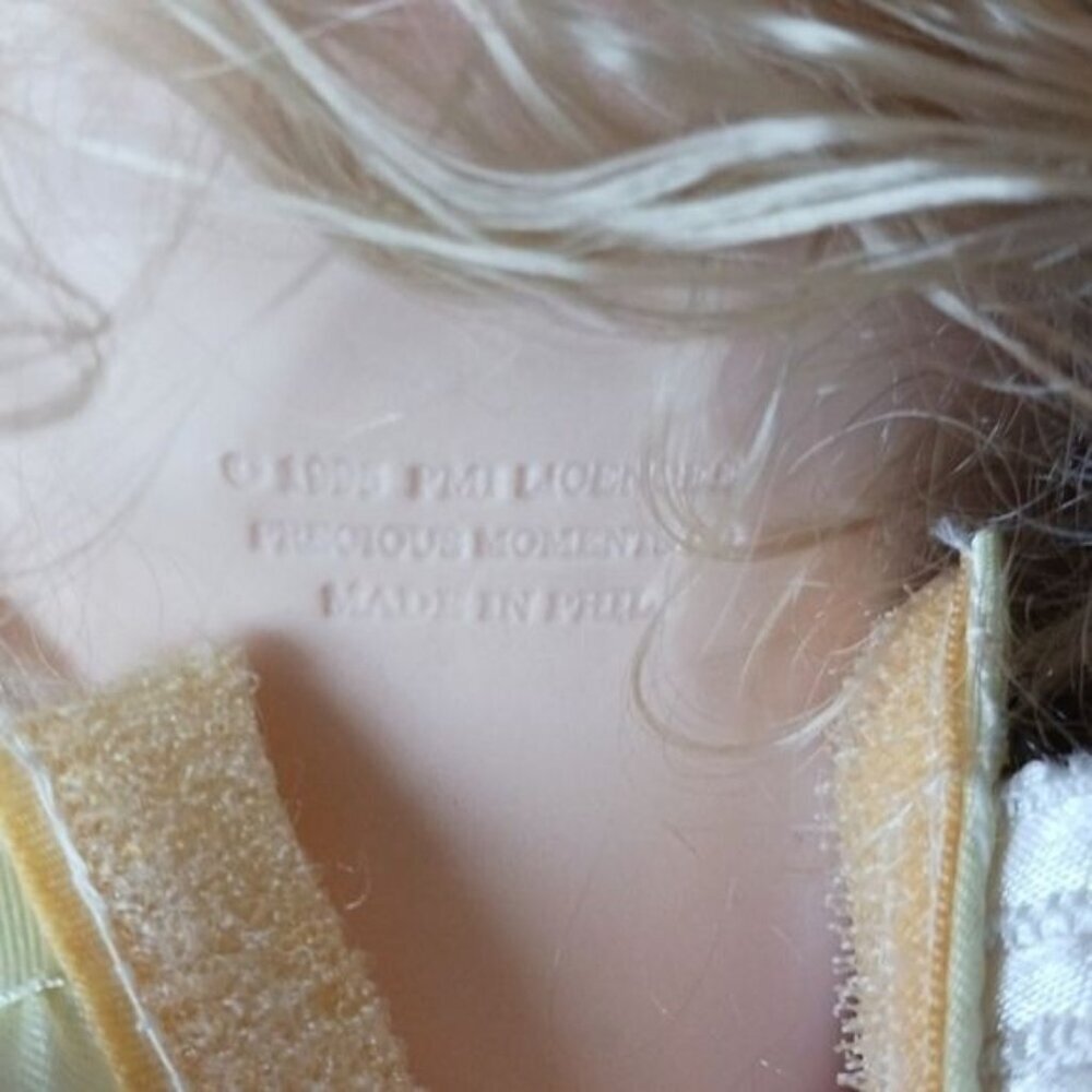 Precious moments vtg doll blonde hope songs of the spirit angel - Picture 8 of 11